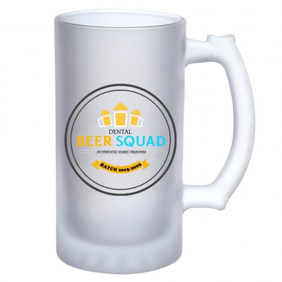 Dental Squad Beer Frosted Mug for Gift